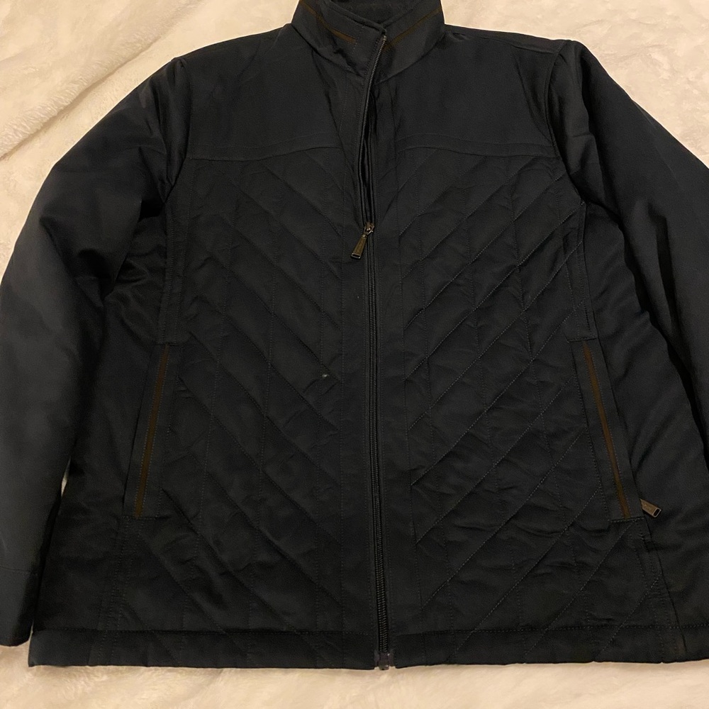 Navy blue lightweight mens jacket